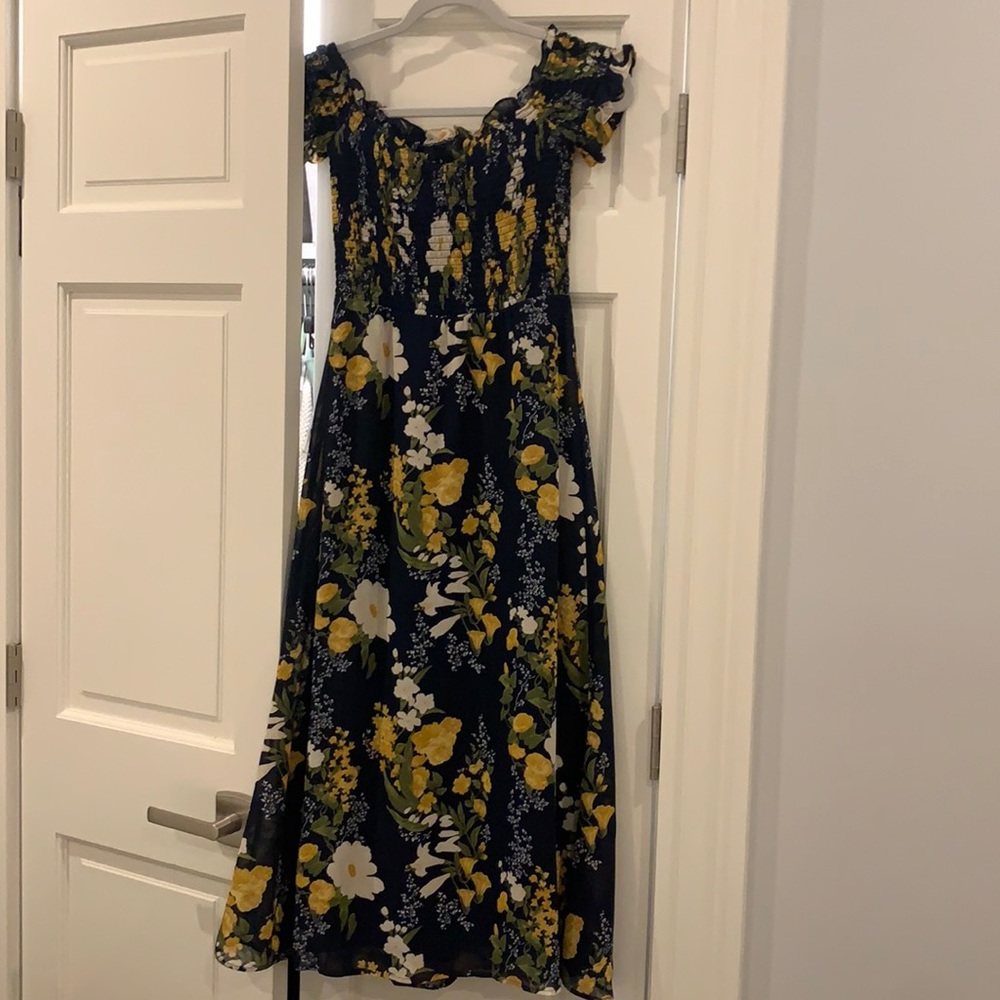 Reformation MIDI Floral dress